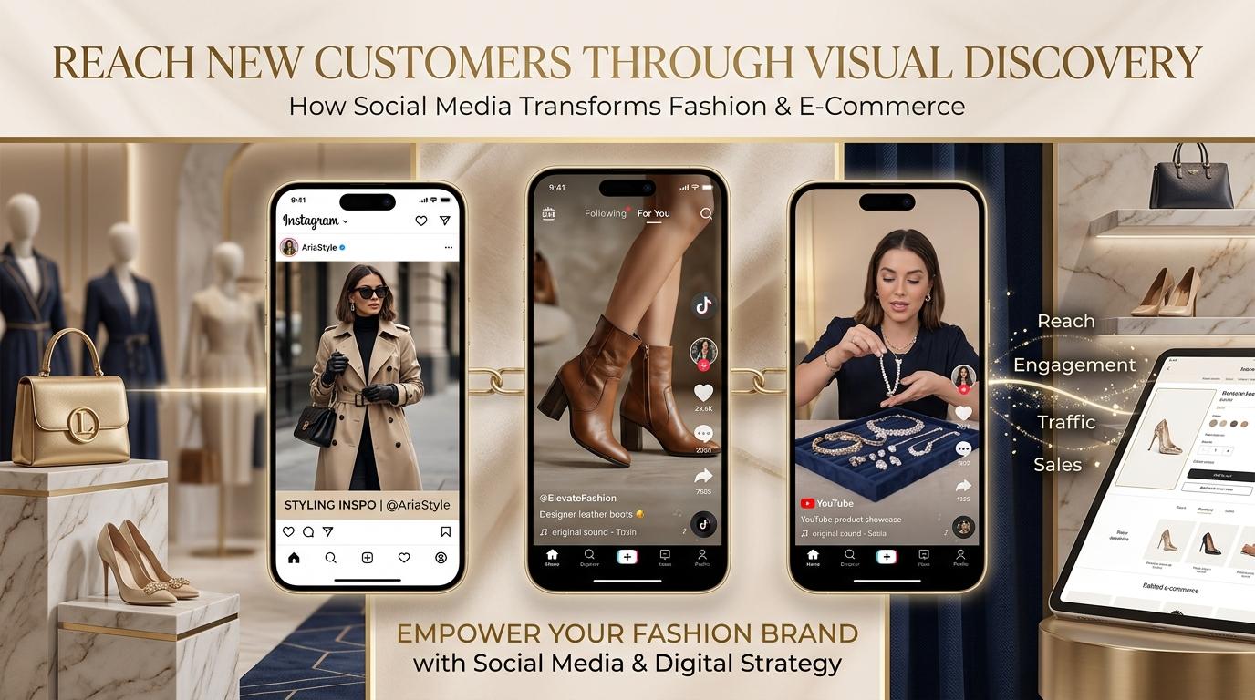 How Social Media Helps Fashion and E-Commerce Brands Reach New Customers