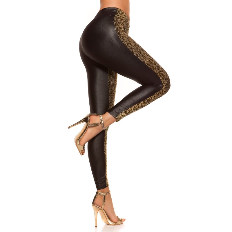 KouCla Leggings with snake-print 0000LE6066G-E
