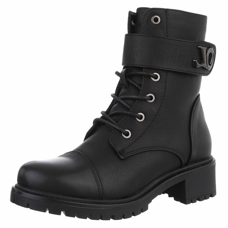 JO Lace-up ladies ankle boots 1056B
