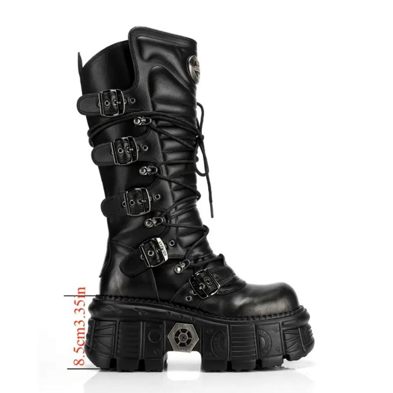AR Cyberpunk Motorcycle Boots GR449346