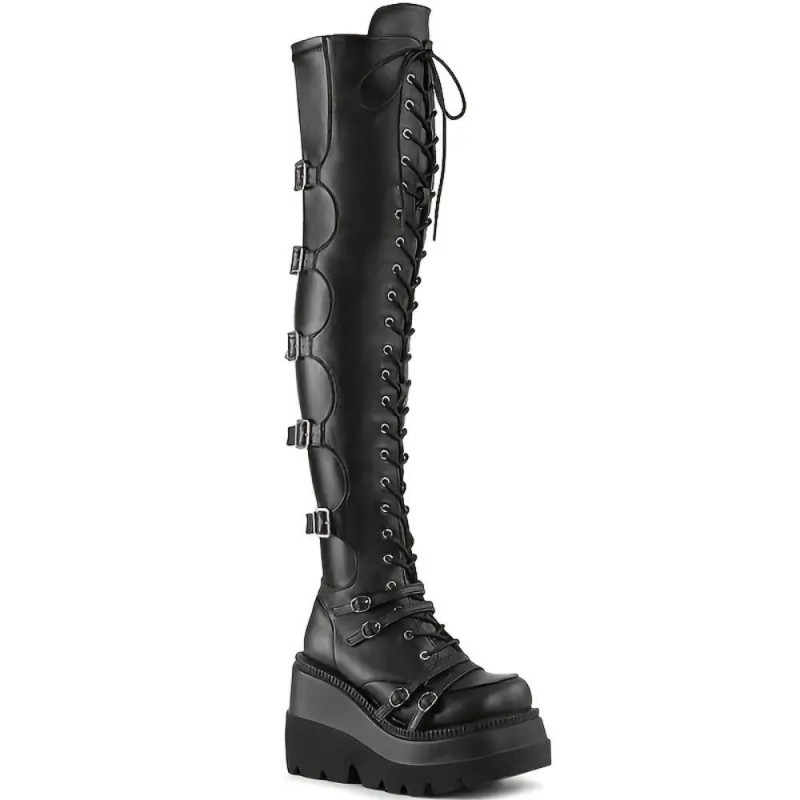 AR Punk Rock Overknee Boots JE6028179