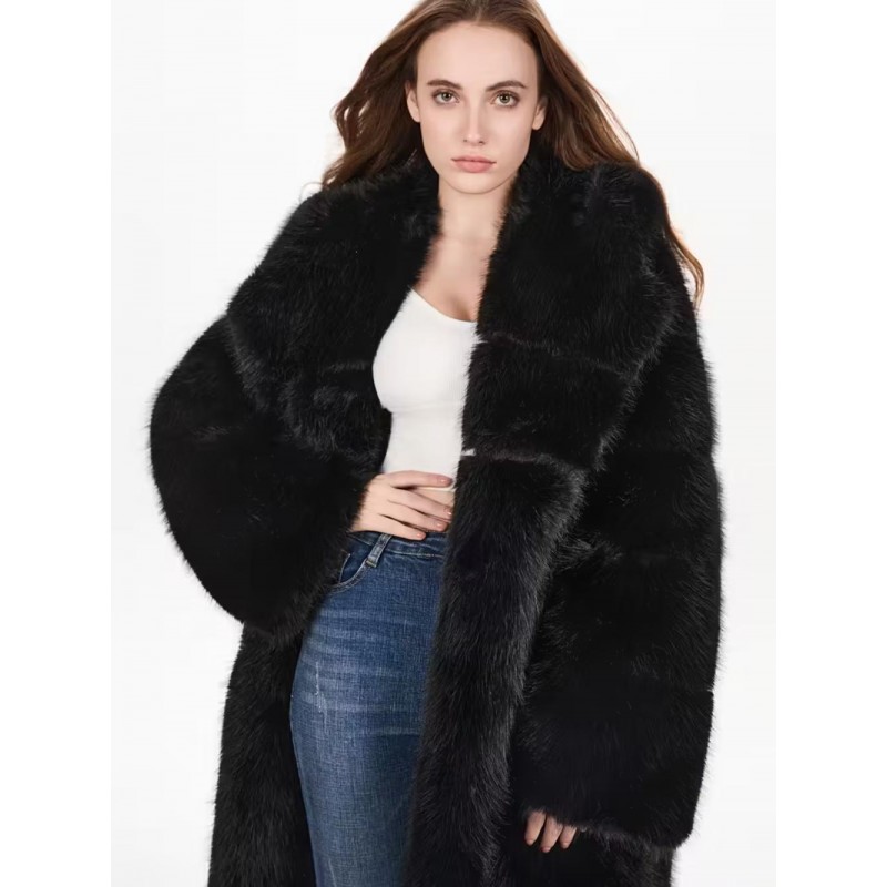 Long Faux Fur Coat MH6180672B