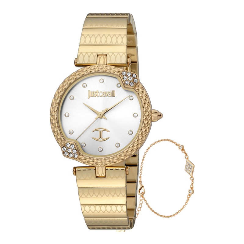 Just Cavalli Nobile Ladies Watch Set JC1L197M0065