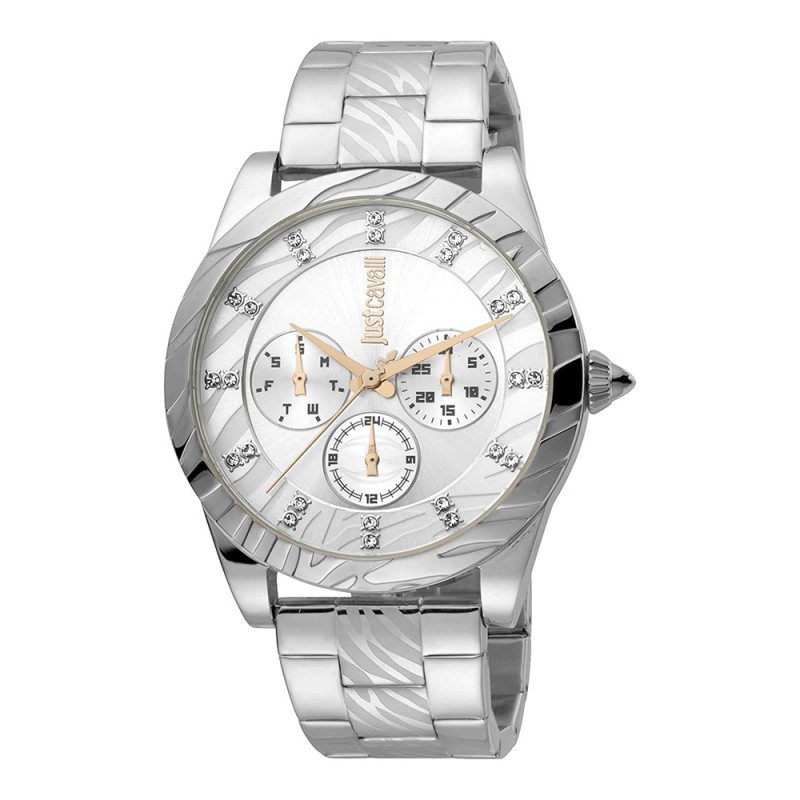 Just Cavalli Fashion XL Multifunctional Ladies Wat...
