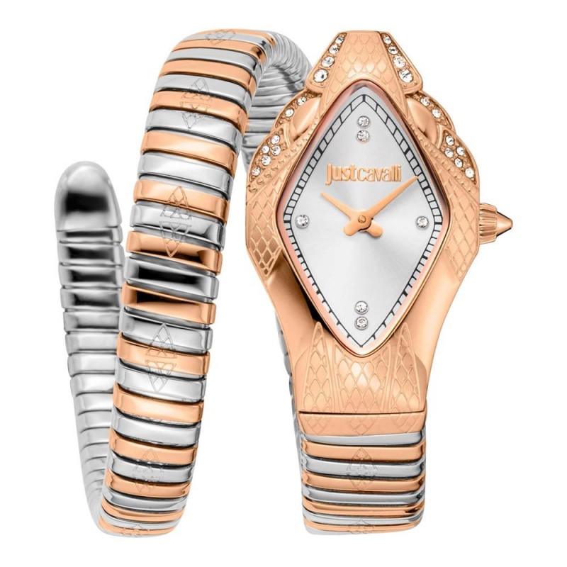 Just Cavalli Signature Snake Ferocious Ladies Watc...