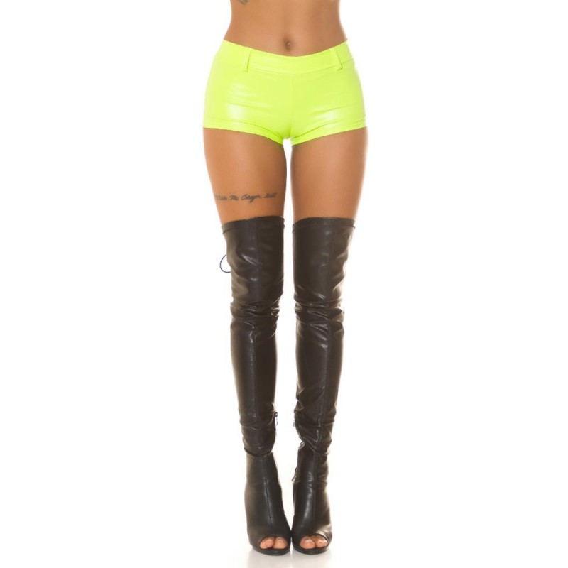 Koucla GOGO Leather Look Hotpants 0000HO20921NG