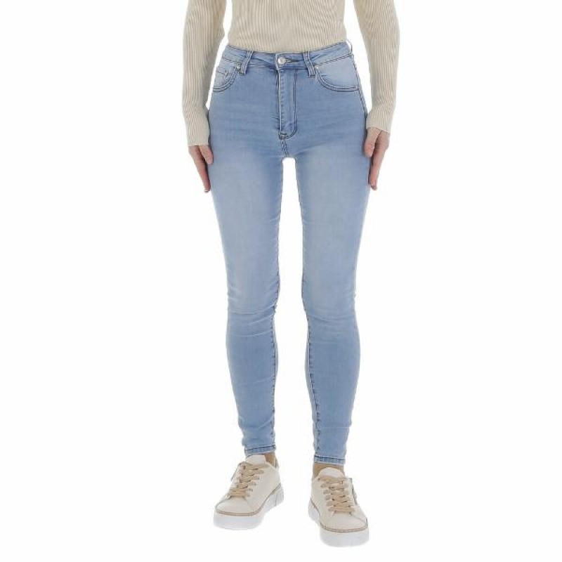 Laulia Ladies Highwaist Jeans KL-J-AP377-52-Aq