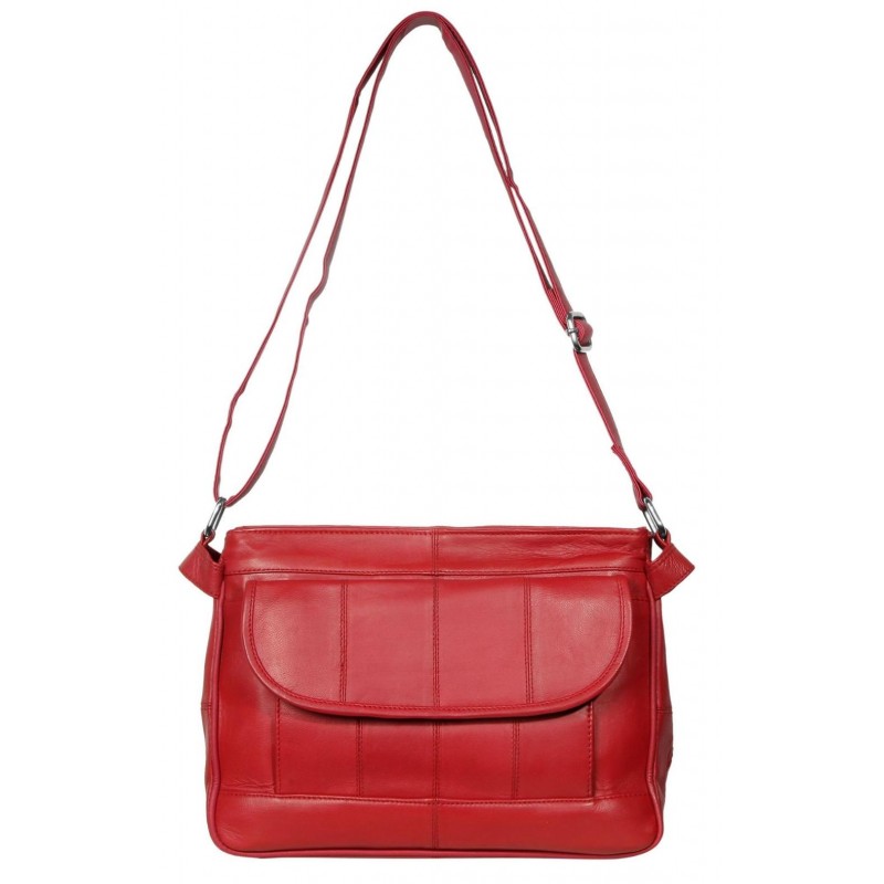 Leonardo Verrelli Silvi Leather Shoulder Bag 3900030-002