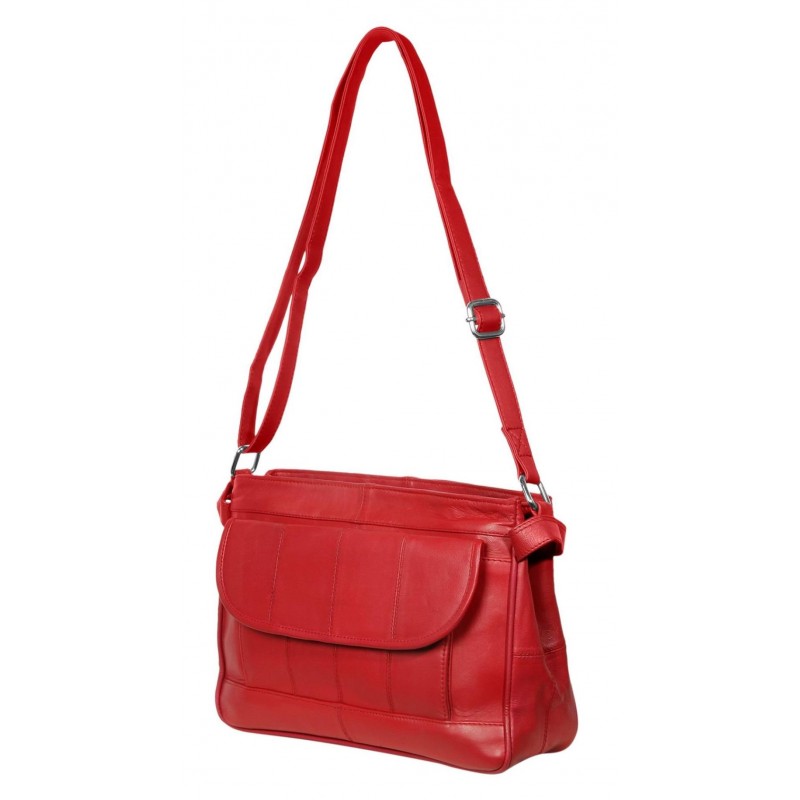 Leonardo Verrelli Silvi Leather Shoulder Bag 3900030-002