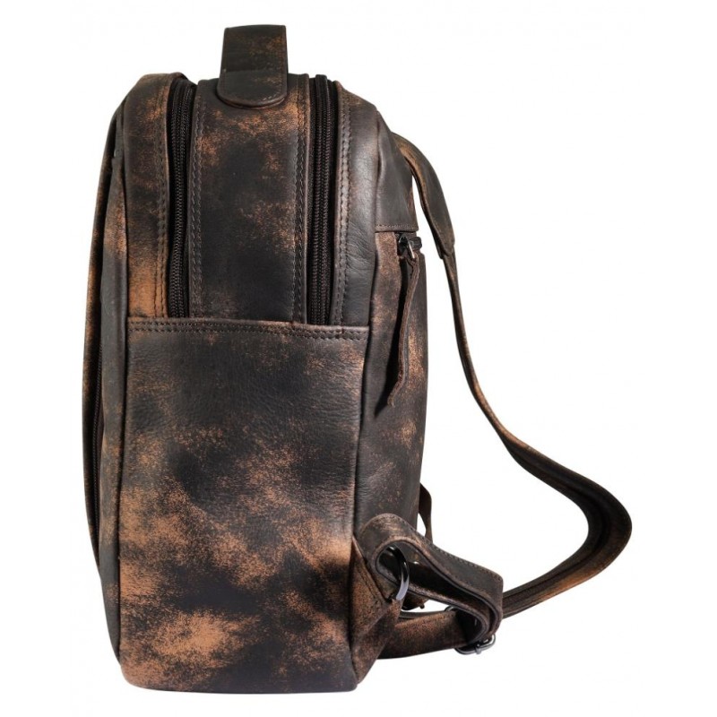 Leonardo Verrelli ladies leather backpack 3900066-...