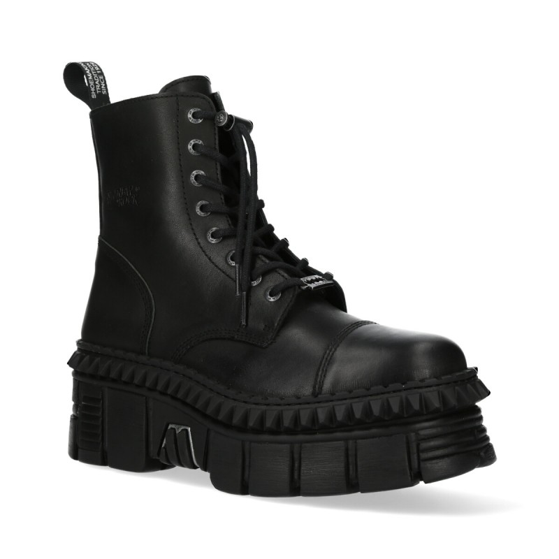New Rock Ankle Boots M-WALL083CCT-S6