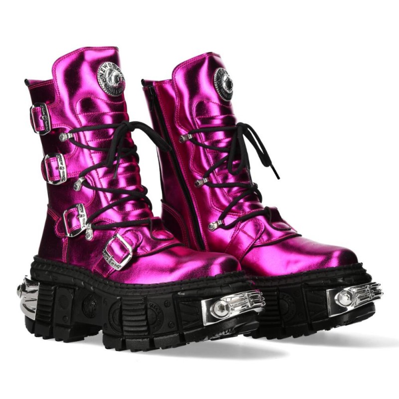New Rock Boots M-WALL028B-V1