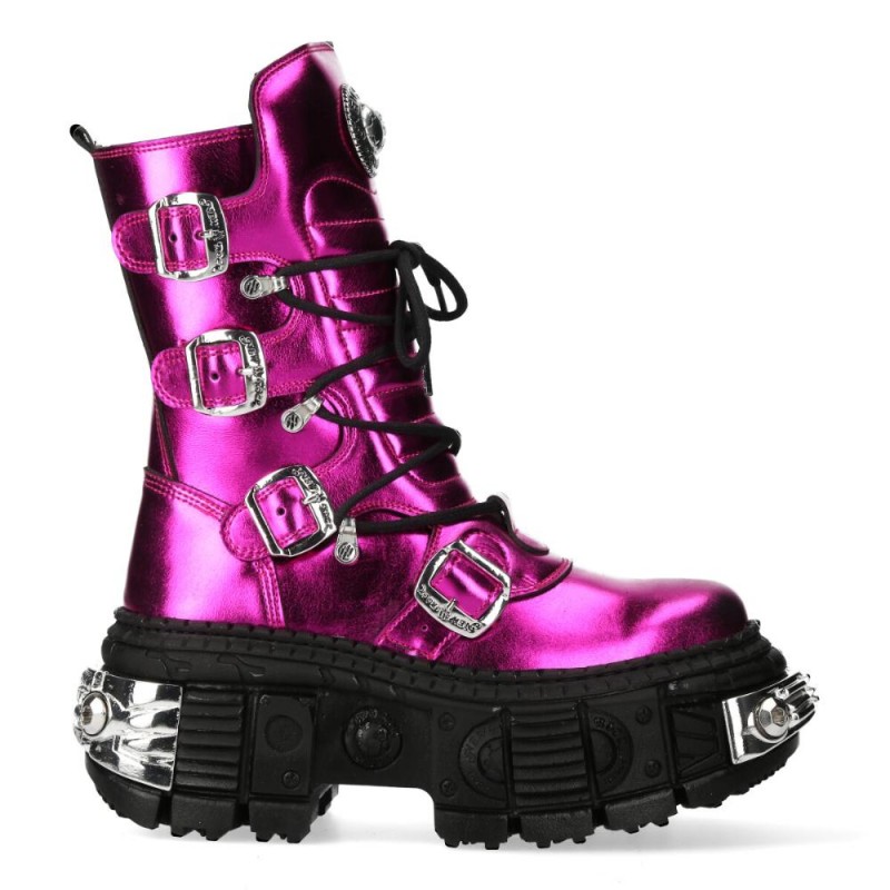 New Rock Boots M-WALL028B-V1