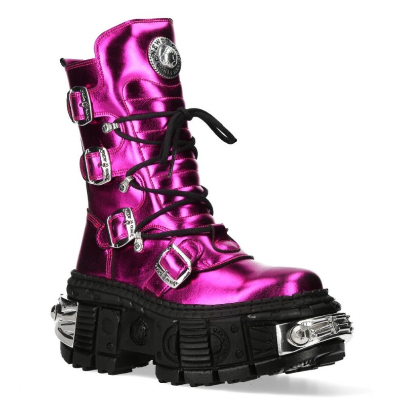 New Rock Boots M-WALL028B-V1