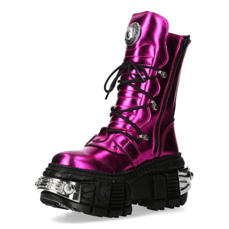 New Rock Boots M-WALL028B-V1
