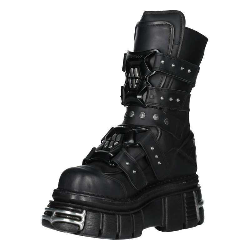 New Rock Boots M-MET422-S1