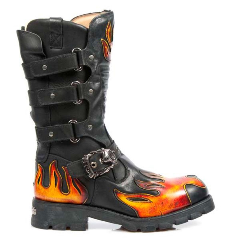 New Rock Motorcycle Boots M-7603-C1