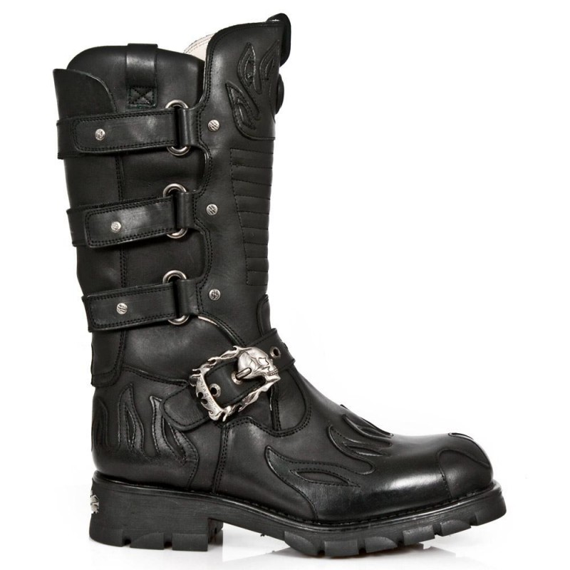 New Rock Motorcycle Boots M-7603-C2