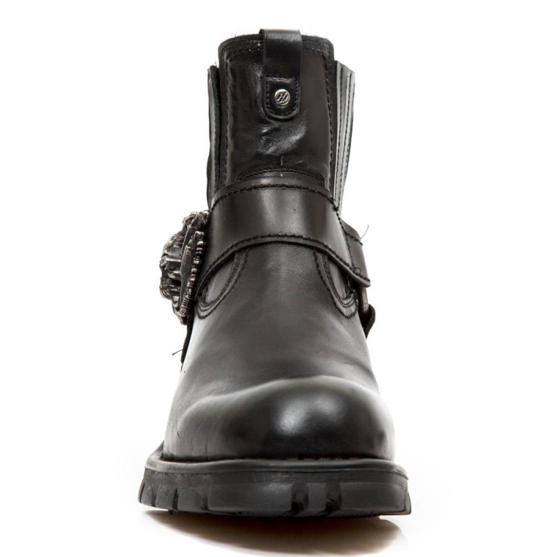 New Rock Motorcycle Ankle Boots M-7633-S1