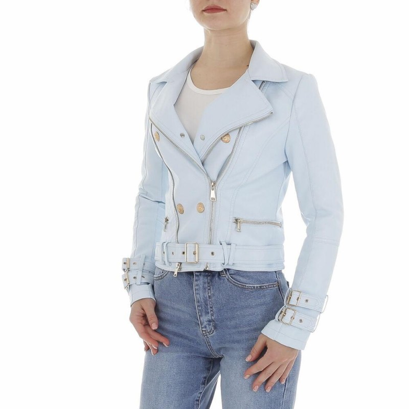Noemi Kent PU Leather Biker Jacket KL-WS-986Aq