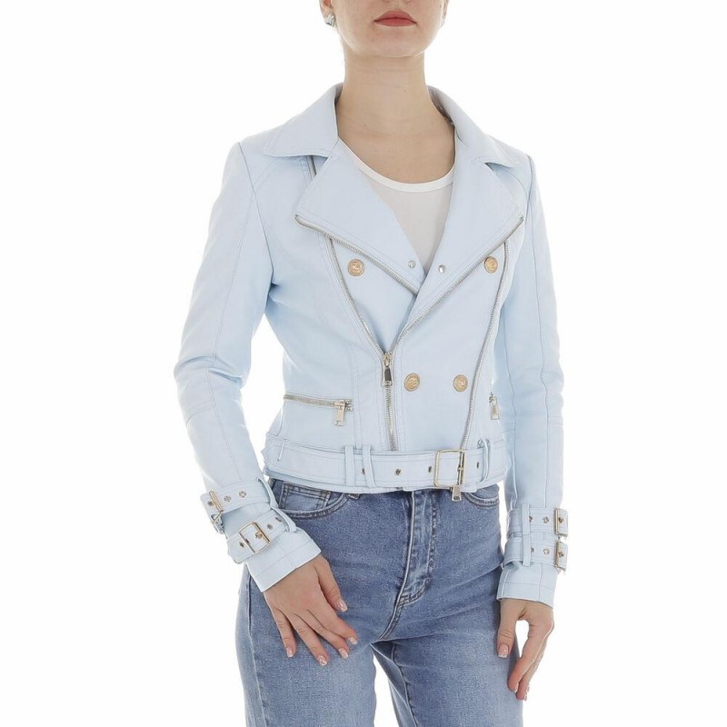Noemi Kent PU Leather Biker Jacket KL-WS-986Aq
