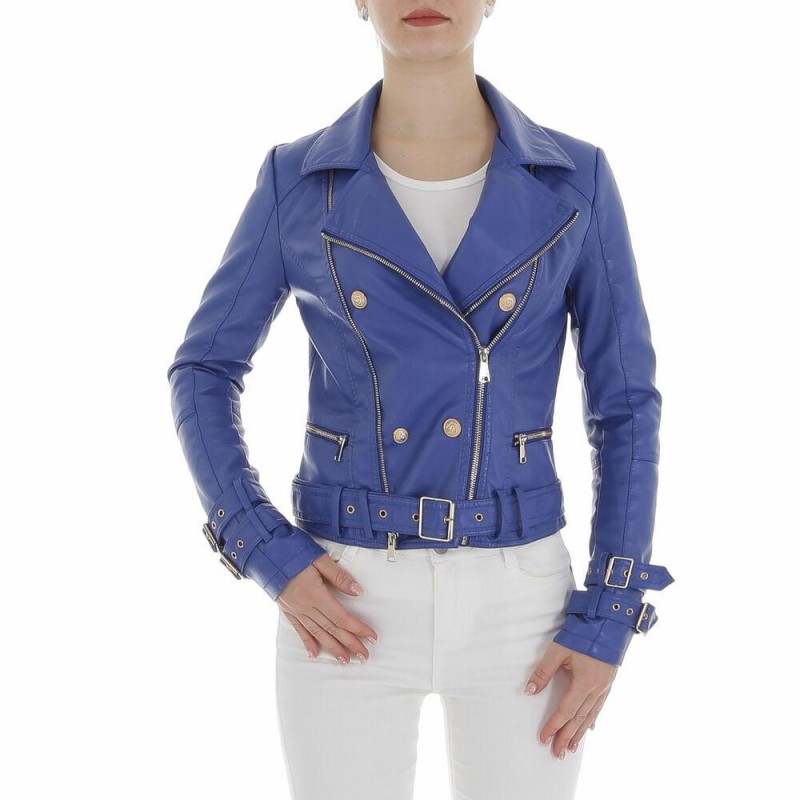 Noemi Kent PU Leather Biker Jacket KL-WS-986Bl