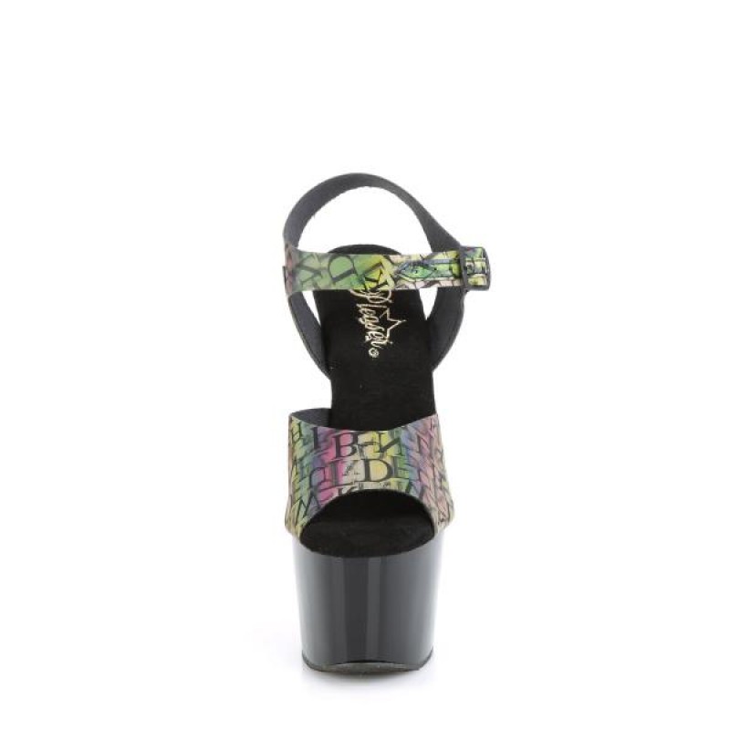 Pleaser ADORE-708N ADO708N-LTP/GRN-PP/B