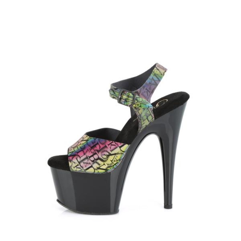 Pleaser ADORE-708N ADO708N-LTP/GRN-PP/B