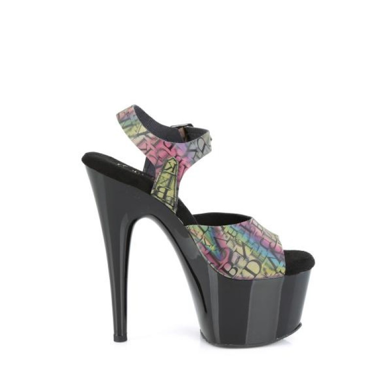 Pleaser ADORE-708N ADO708N-LTP/GRN-PP/B