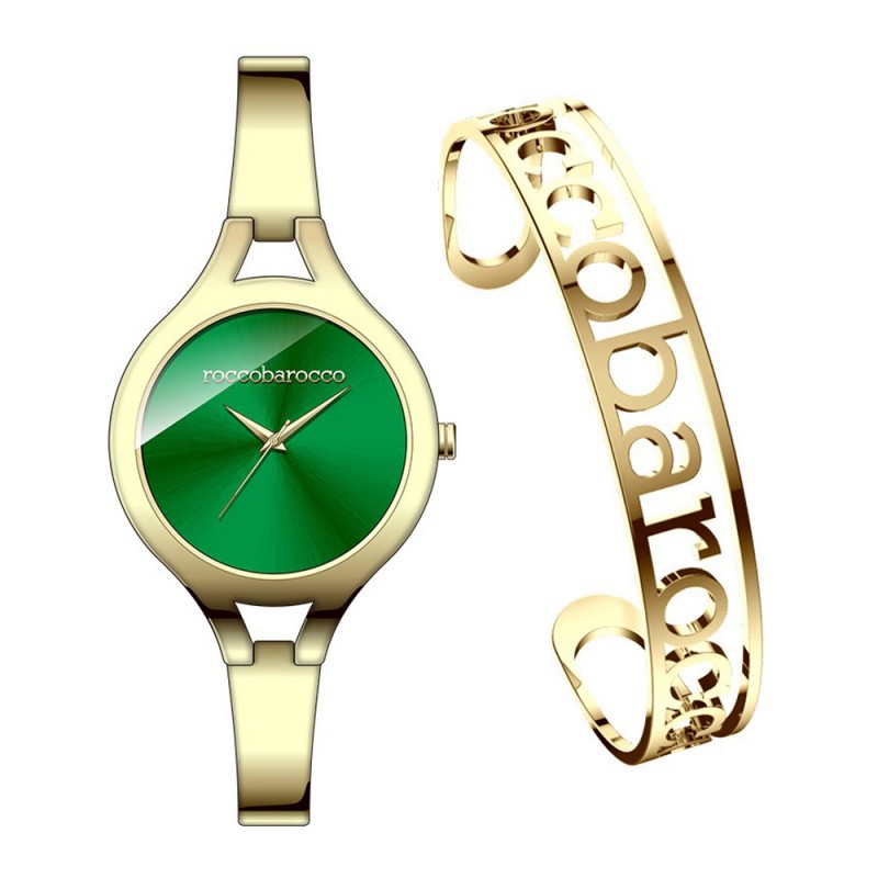 Rocco Barocco Ladies Watch and Bangle Set RB.2216S...
