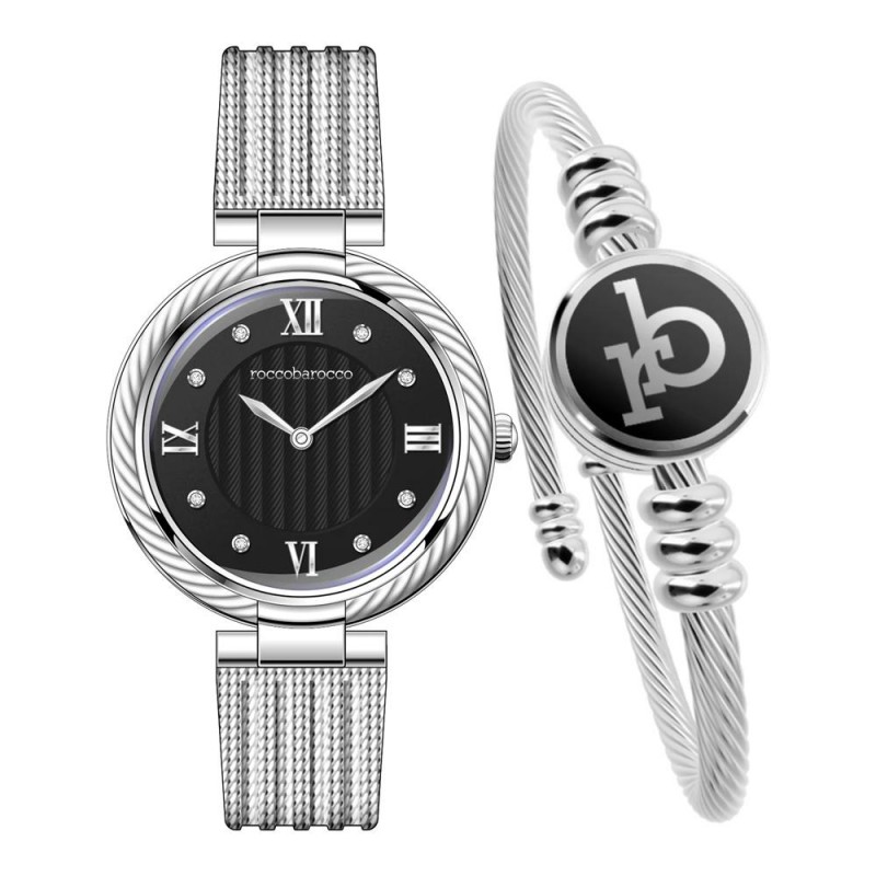 Rocco Barocco Ladies Watch and Bangle Set RB.4469S...